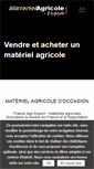 Mobile Screenshot of materielagricole-export.com